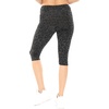 image:imageSTRETCH IS COMFORT Capri Leggings for Women Plus Size Pants with Pockets  Wide high waist knee length 95 polyester 5 spandex leggings for women tummy control Yoga leggings with pockets for womenBlack Cheetah