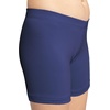 image:imageSTRETCH IS COMFORT Dance Shorts for Girls Gymnastics Shorts Black Spandex  80 nylon 20 stretch fabric 1 inch elastic waist tumbling volleyball under dresses machine washable girls dance shortsNavy Blue