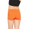 image:imageSTRETCH IS COMFORT Dance Shorts for Girls Gymnastics Shorts Black Spandex  80 nylon 20 stretch fabric 1 inch elastic waist tumbling volleyball under dresses machine washable girls dance shortsNeon Orange