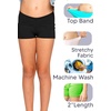 image:imageSTRETCH IS COMFORT Dance Shorts for Girls Gymnastics Shorts Black Spandex  80 nylon 20 stretch fabric 1 inch elastic waist tumbling volleyball under dresses machine washable girls dance shortsCoral