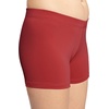 image:imageSTRETCH IS COMFORT Dance Shorts for Girls Gymnastics Shorts Black Spandex  80 nylon 20 stretch fabric 1 inch elastic waist tumbling volleyball under dresses machine washable girls dance shortsRed