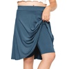 image:imageSTRETCH IS COMFORT Girls Knee Length or Midi Length Aline Skirt with Builtin Shorts 3 Pack  Size 416Hot Pinkpurpleteal