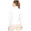 image:imageSTRETCH IS COMFORT Girls and Womens Zip Up Jacket  Cadet Warm Up with Pockets  Sun Shirt Women Summer Jacket For WomenWhite