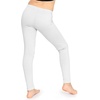 image:imageSTRETCH IS COMFORT Leggings for Girls 3 Pack Stretch Girls Leggings Pants  Soft medium weight knit elastic waist Girl Pants under dresses skirts school Toddler Leggings Black Leggings GirlsHeather Gray