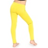 image:imageSTRETCH IS COMFORT Leggings for Girls 3 Pack Stretch Girls Leggings Pants  Soft medium weight knit elastic waist Girl Pants under dresses skirts school Toddler Leggings Black Leggings GirlsYellow