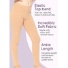 image:imageSTRETCH IS COMFORT Leggings for Girls 3 Pack Stretch Girls Leggings Pants  Soft medium weight knit elastic waist Girl Pants under dresses skirts school Toddler Leggings Black Leggings GirlsRed  White  Royal Blue