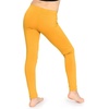 image:imageSTRETCH IS COMFORT Leggings for Girls 3 Pack Stretch Girls Leggings Pants  Soft medium weight knit elastic waist Girl Pants under dresses skirts school Toddler Leggings Black Leggings GirlsMustard Yellow