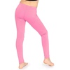 image:imageSTRETCH IS COMFORT Leggings for Girls 3 Pack Stretch Girls Leggings Pants  Soft medium weight knit elastic waist Girl Pants under dresses skirts school Toddler Leggings Black Leggings GirlsLight Pink