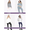 image:imageSTRETCH IS COMFORT Oh So Soft Plus Size Capri Leggings for Women  Knee Length or Full Length Black Capri Leggings for WomenBlack Micro Fleece