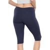 image:imageSTRETCH IS COMFORT Oh So Soft Plus Size Capri Leggings for Women  Knee Length or Full Length Black Capri Leggings for WomenNavy Ribbed