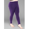 image:imageSTRETCH IS COMFORT Oh So Soft Plus Size Capri Leggings for Women  Knee Length or Full Length Black Capri Leggings for WomenPurple