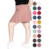image:imageSTRETCH IS COMFORT Plus Size Shorts Women Flowy Wide Leg Summer Shorts for Curvy Women Casual Lightweight with PocketsMauve