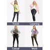 image:imageSTRETCH IS COMFORT PullOn Womens and Plus Size Jeggings High Waist Stretchy Jeans Cotton Blend Basic Denim Leggings  XS5XLBlack