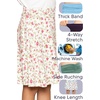 image:imageSTRETCH IS COMFORT Skirt for Girls Flowy Midi Knee amp Ankle Length with Pockets with Ruched Waistband  Black Skirt for GirlsButterfly