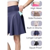 image:imageSTRETCH IS COMFORT Skorts for Women with Pockets Golf Skirts for Women  Builtin shorts high waist pleated style 79 polyester 21 spandex pickleball tennis skirt athletic skirt black skirtOffwhite
