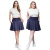 image:imageSTRETCH IS COMFORT Skorts for Women with Pockets Golf Skirts for Women  Builtin shorts high waist pleated style 79 polyester 21 spandex pickleball tennis skirt athletic skirt black skirtNavy Blue