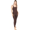 image:imageSTRETCH IS COMFORT Teamwear Womens Regular and Plus Size Cotton Tank UnitardBrown