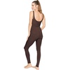 image:imageSTRETCH IS COMFORT Teamwear Womens Regular and Plus Size Cotton Tank UnitardBrown