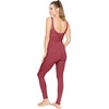 image:imageSTRETCH IS COMFORT Teamwear Womens Regular and Plus Size Cotton Tank UnitardBurgundy
