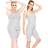 image:imageSTRETCH IS COMFORT Teamwear Womens Regular and Plus Size Cotton Tank UnitardHeather Gray