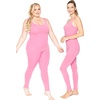 image:imageSTRETCH IS COMFORT Teamwear Womens Regular and Plus Size Cotton Tank UnitardLight Pink