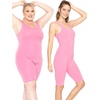 image:imageSTRETCH IS COMFORT Teamwear Womens Regular and Plus Size Cotton Tank UnitardLight Pink