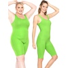 image:imageSTRETCH IS COMFORT Teamwear Womens Regular and Plus Size Cotton Tank UnitardLime Green