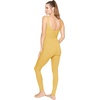 image:imageSTRETCH IS COMFORT Teamwear Womens Regular and Plus Size Cotton Tank UnitardMustard Yellow