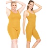 image:imageSTRETCH IS COMFORT Teamwear Womens Regular and Plus Size Cotton Tank UnitardMustard Yellow