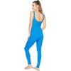 image:imageSTRETCH IS COMFORT Teamwear Womens Regular and Plus Size Cotton Tank UnitardOcean Blue