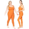 image:imageSTRETCH IS COMFORT Teamwear Womens Regular and Plus Size Cotton Tank UnitardOrange