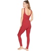 image:imageSTRETCH IS COMFORT Teamwear Womens Regular and Plus Size Cotton Tank UnitardRed