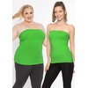 image:imageSTRETCH IS COMFORT Tube Tops for Women Cotton Bandeau Top White Tube Top  Soft stretch blend elongated coverage layering under jackets plus size tube top black tube top strapless tops for womenLime Green