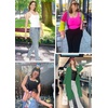 image:imageSTRETCH IS COMFORT Womens and Plus DoubleLayered Tank Top  MidLength Sleek and Modern for Everyday Wear  S5XLBright Pink