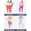 image:imageSTRETCH IS COMFORT Womens and Plus Size Oh So Soft Full and Knee Length Leggings  Basic Essentials  Small to 7XBrown Cheetah