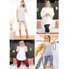 image:imageSTRETCH IS COMFORT Womens and Plus Size Ultra Flex Leggings  Knee amp AnkleBurgundy
