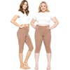 image:imageSTRETCH IS COMFORT Womens and Plus Size Ultra Flex Leggings  Knee amp AnkleMocha