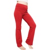 image:imageSTRETCH IS COMFORT Girls Cotton High Rise  Straight Leg Yoga Girl Pants  Flare Pants  Leggings for Girls  Size 414Red