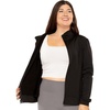 image:imageSTRETCH IS COMFORT Girls and Womens Zip Up Jacket  Cadet Warm Up with Pockets  Sun Shirt Women Summer Jacket For WomenBlack Micro Fleece