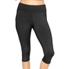 image:imageWomens and Plus Foldover Oh So Soft KneeLength Leggings  Small  3X AdultBlack