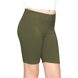 image:imageGirls Bike Shorts Girls Volleyball Shorts for Dance Gymnastics Cheer Yoga Kids Athletic Cotton Spandex Cartwheel ReadyOlive Green