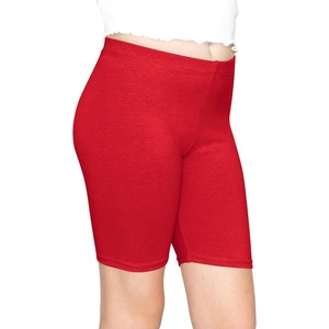 image:imageGirls Bike Shorts Girls Volleyball Shorts for Dance Gymnastics Cheer Yoga Kids Athletic Cotton Spandex Cartwheel ReadyRed