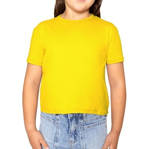 image:imageGirls Long Sleeve Shirts  Soft Crew Neck Top  Short Sleeve  Long Sleeve Shirt Girls Size 2T  16Yellow