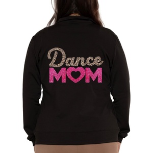 image:imageSTRETCH IS COMFORT Sparkle Dance Warm Up Jacket for Girls and Women  Glitter Performance Studio Competition Zip LayerDance Mom