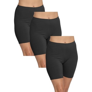image:imageStretch is Comfort Womens Oh So Soft Bike Shorts Set of 3 PiecesBlack