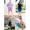 image:imageSTRETCH IS COMFORT Cotton Biker Shorts Women amp Capris Workout Shorts Women  Solids 95 cotton 5 spandex prints 95 poly 5 spandex womens bike shorts running shorts for women black shorts runningBrown