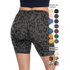 image:imageSTRETCH IS COMFORT Cotton Biker Shorts Women amp Capris Workout Shorts Women  Solids 95 cotton 5 spandex prints 95 poly 5 spandex womens bike shorts running shorts for women black shorts runningBlack Cheetah