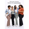image:imageSTRETCH IS COMFORT Women Plus Size High Waist Ultra Flex Capri and FullLength Bootcut Yoga Pants  Comfy Leggings  XL7XDark Grey