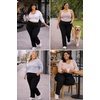 image:imageSTRETCH IS COMFORT Women Plus Size High Waist Ultra Flex Capri and FullLength Bootcut Yoga Pants  Comfy Leggings  XL7XDark Grey