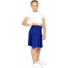 image:imageSTRETCH IS COMFORT Girls Kneelength Aline Skirt Builtin Shorts or Leggings  95 rayon 5 spandex skirts for girls girls skirts khaki skirt school uniform for girls uniform skirts for girls skortsRoyal Blue